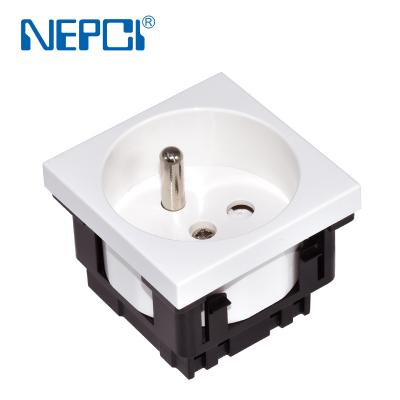 China NEPCI Residential/General Purpose French Outlet Socket for sale