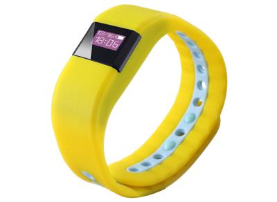 China Yellow 3 ATM Resistant Smart Sports Fitness Bracelet Intelligent Sports Bracelet for sale