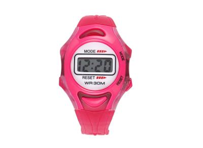 China Gift Candy - Colored Lady LCD Digital Watches , Girls Waterproof Watch for sale