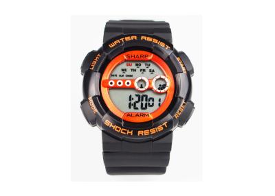 China 30M Water Resistant LCD Analog Boys Digital Sports Watch Japan Movt for sale