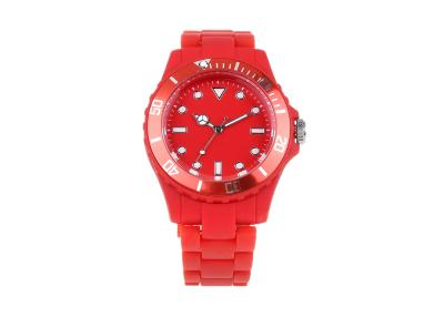 China Fancy Red 30 M Water Resistance Kid Quartz Digital Watch PU Strap / PAMA Face for sale