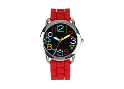 Chine Dail multicolore montre-bracelet analogique-numérique de silicone imperméable de 30 M pour le cadeau à vendre