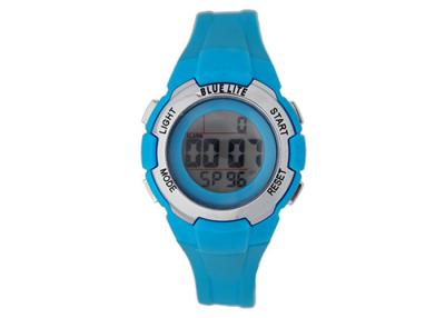 China ABS Case PU EL Back light Children Gift LCD Digital Sport Watch 30 M Waterproof for sale