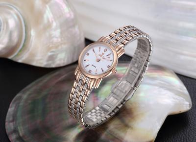 China Solid stainless steel case Analog Quartz Watch Japan movement / battery for sale