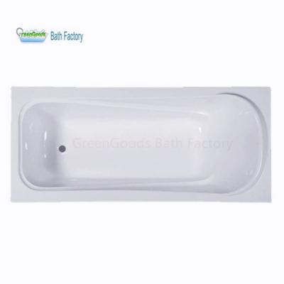 China GreenGoods Bath Philippines Acrylic 1700 Large Body Soaking Drop In Tub for sale