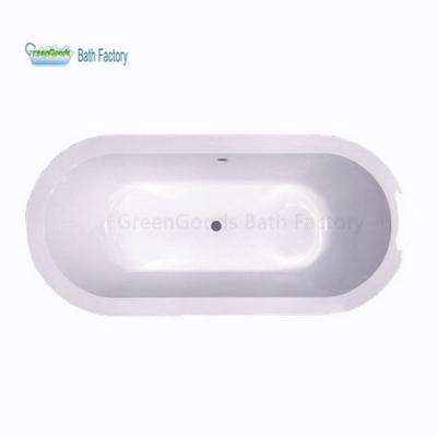 China Body Soaking Large Tub Portable Japanese Oval Undermount Soaking Tub Wholesale for sale