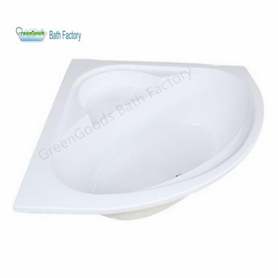 China GreenGoods Bath Factory India Price Eco - Friendly Material Corner 57 Inch Dimensions Bathtub for sale