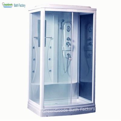 China Eco - Friendly Rectangular Acrylic Luxury Shower Stall Kits for sale