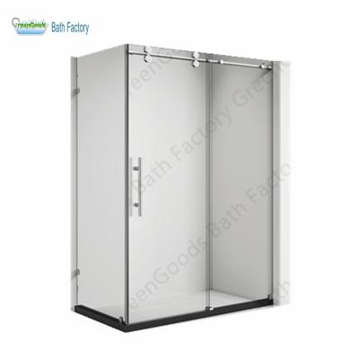 China Best Price CE Hot Selling Acrylic Tempered Glass Standing Shower Rooms Eco - Friendly Russian Bathroom Fashion for sale