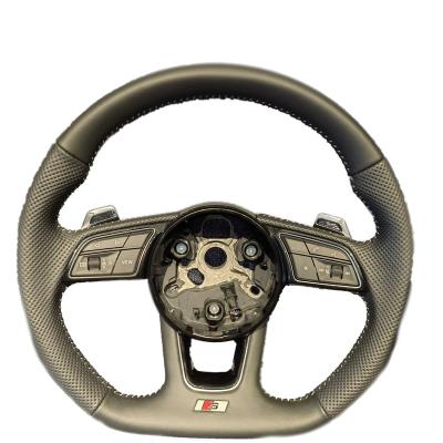 China High Quality Sports Car Steering Wheel Shift S Line Steering Wheel For A.udi Q8 A8 A6 C8 Q3 Paddle Sports Steering Wheel for sale