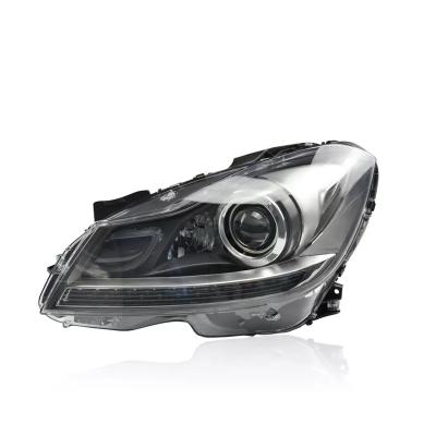 China Hot Selling Headlights For Benz C Class Halogen W204 Headlights Retrofitting And Upgrading To Xenon Headlights 75X38X38cm for sale