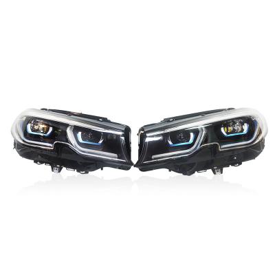 China High Quality Automobile Lamp Laser Modified Headlights For BMW G20 G28 Led Upgrade Modified Fashion Laser Headlights for sale