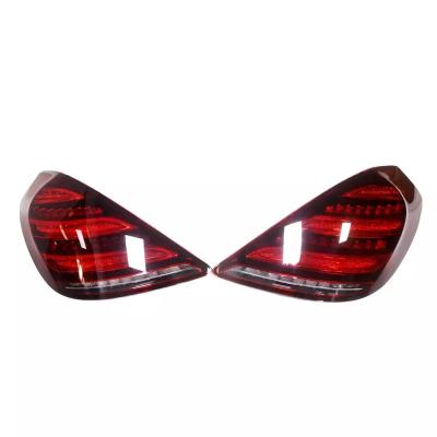 China UV curing coating and fog light treatment car hot sale tail lamp for Mercedes Benz w222 s class 2013-2017 with lamp modification sequential dynamic steering design for sale