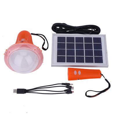 China New Product Solar Camping Light With Mobile Phone Charger Led Remote Control Flashlight for sale