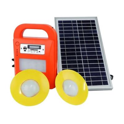 China Home System 10W Solar Home Study Solar Light Lamp With Led Indicates Solar Charge for sale