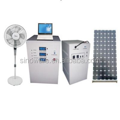 China 1500W off-grid home solar system for fan/washing machine /TV/radio/fridge for sale