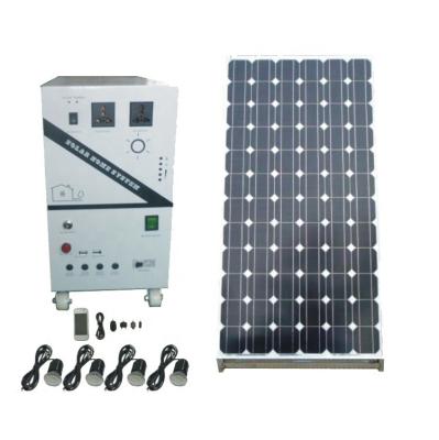 China 300W home use solar system, sinoware solar products with lithium battery for sale