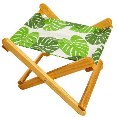 China Modern Customized Portable wood lawn  chairs folding outdoor camping chairs for sale