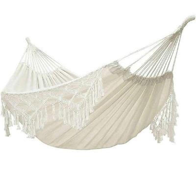 China Modern 2023 hot sale low price customized Portable camping macrame hammock for sale