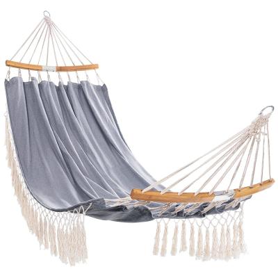 China Modern 2023 hot sale low price Customized Portable garden outdoor macrame hammock hanging camp chair for sale