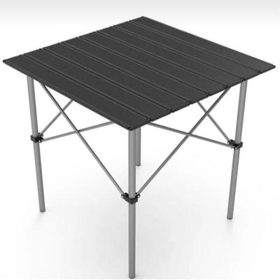 China Modern Customized deluxe portable lightweight camp Foldable table wood camping table for sale