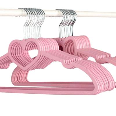 China Anti-slip OEM/ODM manufacturer hot selling plastic clothes  hangers with tie bar for sale