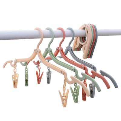 China Anti-slip OEM/ODM manufacturer hot selling hangers for clothes foldable clothes hangers plastic organizer for sale