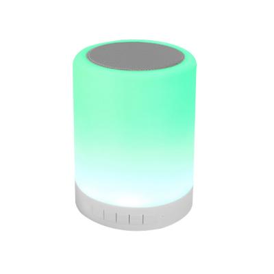 China Factory Price LED  light smart wireless with FM radio Colorful speaker for sale