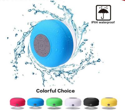 China De waterdichte Draadloze spreker van de Douche Handsfree goedkope blauwe tand 3w Te koop