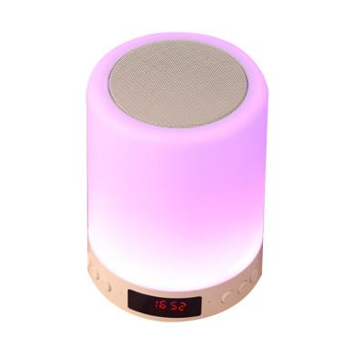 China LED Rainbow Speaker TF Card, FM Radio and Hands-free   BT speakers for sale