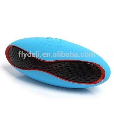 China Football style slue speaker portable  subwoofer wireless outdoor blue tooth speaker for sale