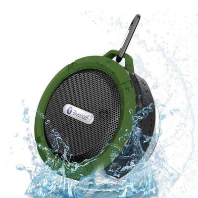 China Portable IPX5  shower waterproof wireless c6 blue tooth speaker for sale