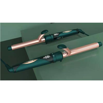 China Multi-Function Lady Green Color Deep Curling Advance Egg Hesitate Korean Hiar Hair Curler Stick Curling Iron Magic Wand Set Newest for sale