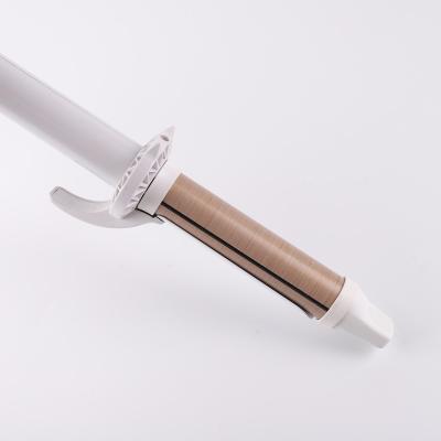 China Wholesale 2021 Breakout 25mm Rose Gold Hair Curler 450f New Degree Rolling Curling Iron Automatic Magic Lever for sale