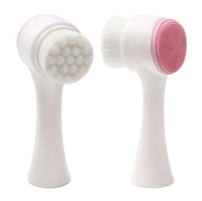 China Silicone DEEP CLEANSING facial brush made with ultra hygienic soft silicone for deep clean for sale