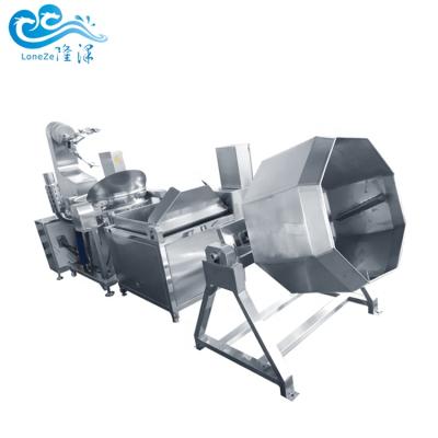 China Fruit Processing Plant Commercial Chocolate Covered Nuts Roasting Frying Making Processing Machine for sale