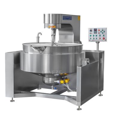 China ECONOMICAL Vegetable Processing Plant 2021 New CE Approved Industrial Automatic Electric Jacketed Kettle Cooking Pot With Blender for sale