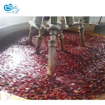 China Commercial Vegetable Processing Plant Nuts Ginger Curry Garlic Olive Bean Chili Sauce Making Chicken Cooking Blender Equipment for sale