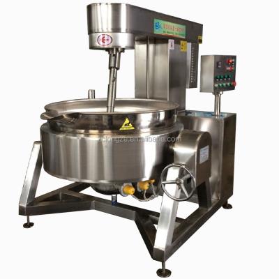 China Full Automatic Cooking Chili Sauce Mixer Wok Low Price Cooking Pots Jacket Kettle for sale