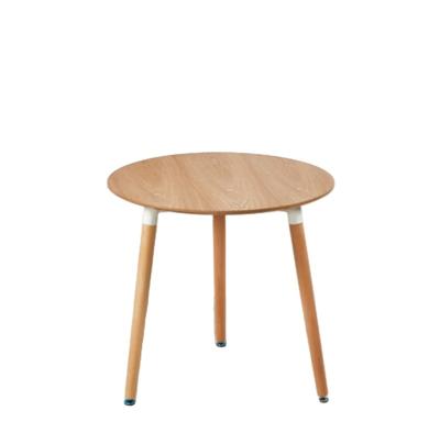 China Nordic modern simple home kitchen modern furniture MDF wooden dining table, round table, conference table for sale