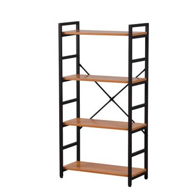 China Best Modern Home Modern Wooden Row Shelf Combination Price Living Room Bookcase Storage Rack for sale