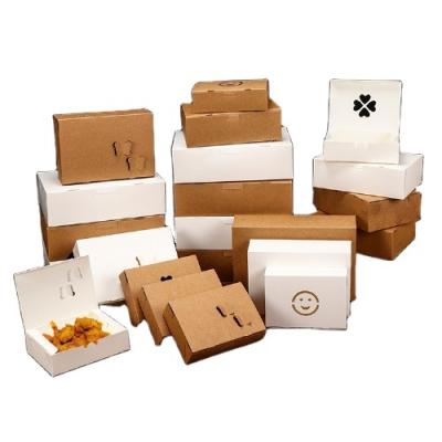 China Recycled Greaseproof Hamburger Folding Cartons Fried Chicken Food Packaging Paper Stain Leisure Materials Universal Disposable Meal Box for sale