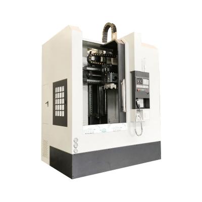 China Building Material Shop VMC850 3 Axis Machining Center Vertical Milling Machine CNC Drilling And Tapping Machine for sale