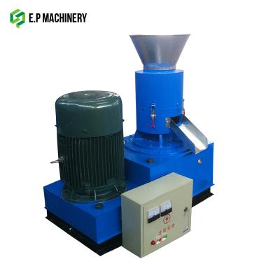 Chine electric wood pellet mill 400 use pine radiata trusses machine madera pelletizer home practiacal rice hul à vendre