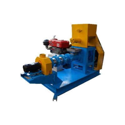 Chine Diesel Engines Fish Feed Pellet Machine E.P Low Price Hot Selling Factory Price Automatic Floating Fish Feed Extruder Making Machine à vendre