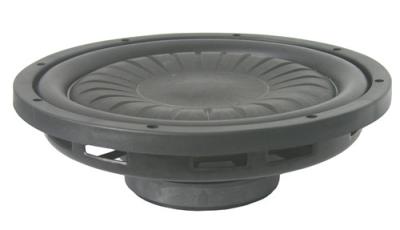 China OEM RMS 350w Car Slim Subwoofer Heavy Duty Metal Frame IMPP Cone for sale