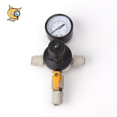 China ALL IN ONE Bar System Super High Accuracy Secondary Gas Pressure CO2 Tapping Regulator With DM Quick Connect Please Add for sale