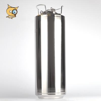 China Viable ALL IN Factory Outlet Pepsi Barrel 6.5 Gal Corny Keg Stainless Steel Ball Lock Disconnect 24.5L Cornelius Keg For Home Brew Soda Beer for sale