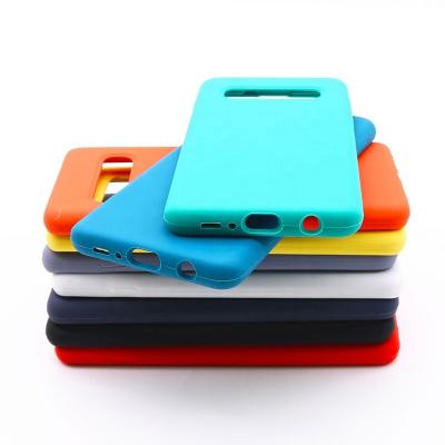 China Shockproof Luxury Mobile Phone Case S10 Silicone Mobile Phone Case Cover For Samsung for sale