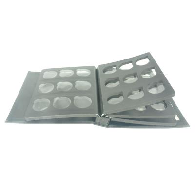 China Paper Wholesales High Quality Silver Coin Collection Cardboard Holder Album With EVA Pages for sale